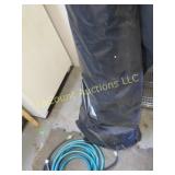 hose and large roll heavy plastic