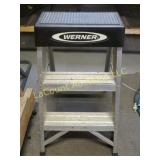 aluminum Werner 2 step stool