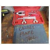 metric bubble double flare tooling set  in case