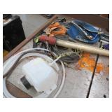 assorted hose strap valves crow bar misc L@@K