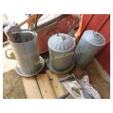 chicken feeders & parts troughs