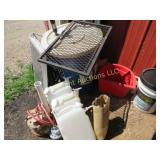 jugs solar panel w\beer tap misc in corner
