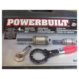 powerbuilt 4pc exhaust pipe tool set