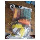 all purpose power scrubber cleaning kit brushes