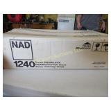 NAD 1240 stereo preamp in box