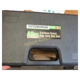 Pittsburgh tap & die set in case