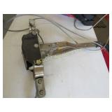 large hand winch w hook cable