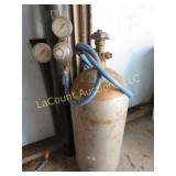 small air tank w gauges