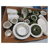 Hall green restaurant ware