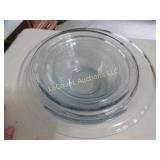 Fire King Blue Sapphire Philbe 3 nesting bowls
