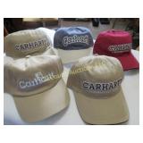 5 Carhartt baseball hats new or like new condition