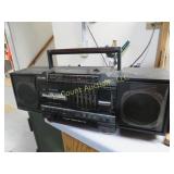 JVC boombox tape player