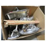 vintage metalware kitchenware