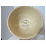 Vintage Watt apple bowl advertising Pulaski Chase