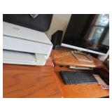 HP computer tower monitor printer mouse keyboard