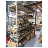 shelving unit good condition in basement
