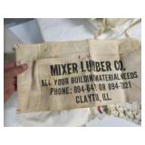 nail pouch seed bags advertising