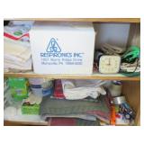 all in 2 shelves placemats light bulbs towels