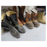 mens boots assorted types Sorel western