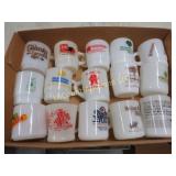 assorted mugs fire king others advertising