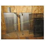 grates stainless table tops