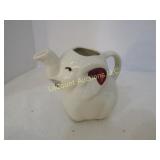 Shawnee elephant creamer