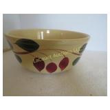 Vintage Watt teardrop leaf bowl