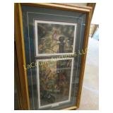 Rick Kelley The Gathering Cardinal framed print