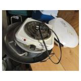 hot plate stainless nowl & kettle foreman grill