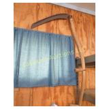 antique scythe farm tool