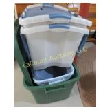 4 nice clean totes