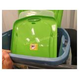 3 storage totes w lids