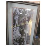 Stephen Lyman Framed wolf print signed numbered