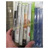 assorted video games Xbox 360 behavior books