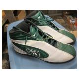 Player worn Green Bay Packer Reebok shoes 13