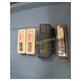 3 harmonicas 2 marine band 1 Hohner Germany