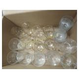 assorted Princess House glassware