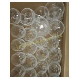 assorted Princess House glassware