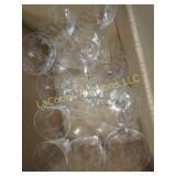 assorted Princess House glassware