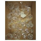 assorted Princess House glassware