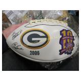2006 Green Bay Packer autographed football