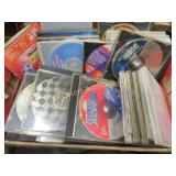 assorted vodeo game discs gaming