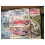 box vintage Mechanix Illustrated magazines 1950