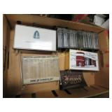 assorted vintage local bank banks