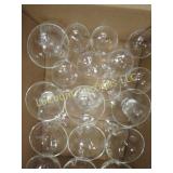 assorted Princess House glassware