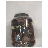 large jar full vintage buttons nice selection