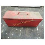 metal box w 3 roadside oil flare balls VP451