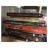 assorted collector reference books
