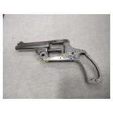 gun part antique revolver husk part