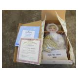 Ashton Drake Snow Baby Christmas collectors doll